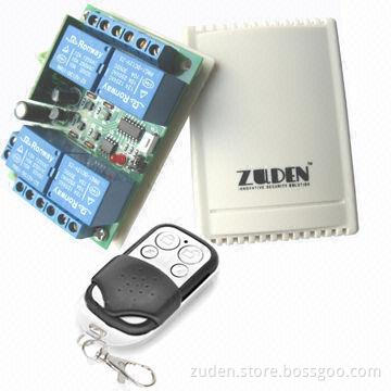 Home automation system with 4 channels and 12V DC operating voltage